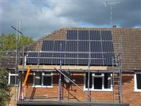 Solar Panel Installation Solar PV Panel Installation Chesham Buckinghamshire HP5 front view